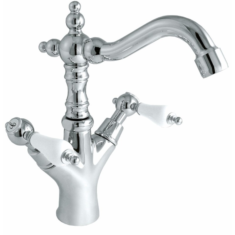 IRIS monoforo bidet con scarico finitura cromo