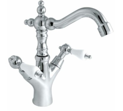 IRIS monoforo bidet con scarico finitura cromo