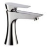 DIVA monocomando lavabo senza scarico finitura cromo