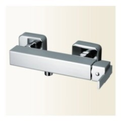 KLIP miscelatore monocomando doccia esterno finitura nickel spazzolato