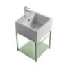 PLUS DESIGN lavabo 40x40 con foro