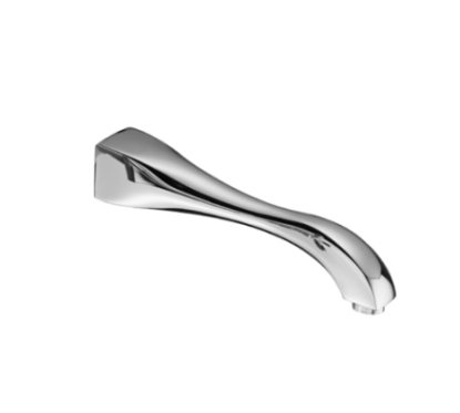 CHIC Bocca vasca a parete finitura cromo