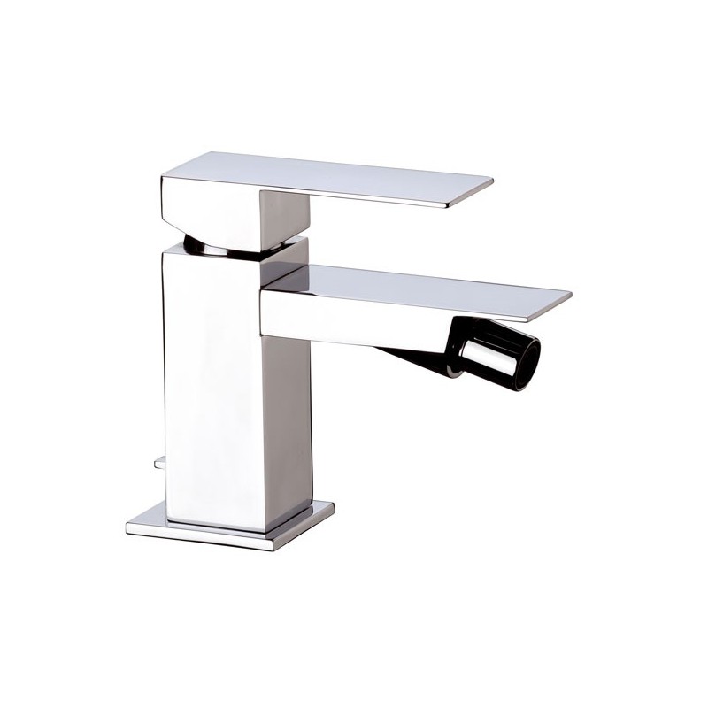 SKYLINE monocomando bidet con scarico finitura cromo