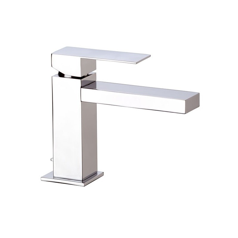 SKYLINE monocomando lavabo con scarico finitura cromo