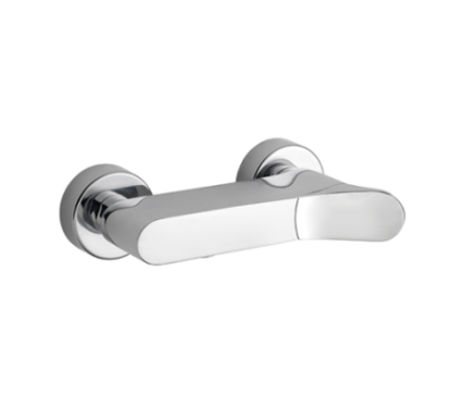 BèK Monocomando doccia esterno finitura cromo