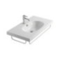 EDEN lavabo sospeso cm 90  monoforo+portasalviette frontale