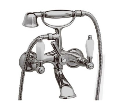 RETRO' Gruppo vasca esterno finitura cromo