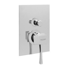 EOS Monocomando doccia incasso con deviatore finitura cromo