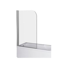 FLIPPER1 coprivasca 1 anta finitura bianco 68/70 cm trasparente (misura 68/70 h.140)