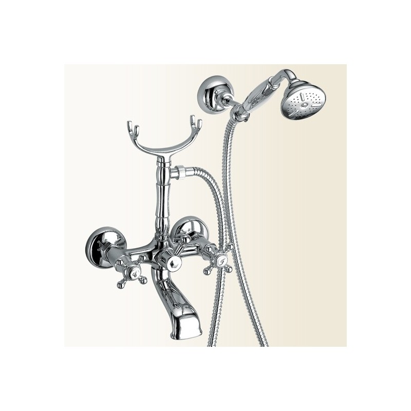 PAPIRO gruppo vasca esterno finitura vecchio bronzo