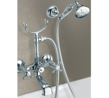 PAPIRO gruppo vasca esterno finitura vecchio bronzo