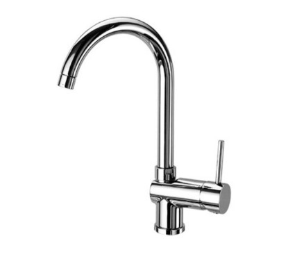 LINEA CUCINA miscelatore lavello con canna alta "Simply" finitura cromo