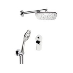 FUSION Set doccia completo finitura cromo