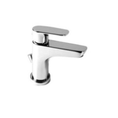 JOLIE Set miscelatori per lavabo e bidet con scarico finitura cromo