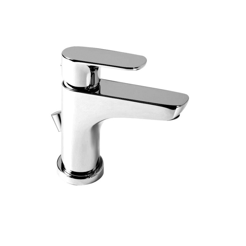 JOLIE Set miscelatori per lavabo e bidet con scarico finitura cromo