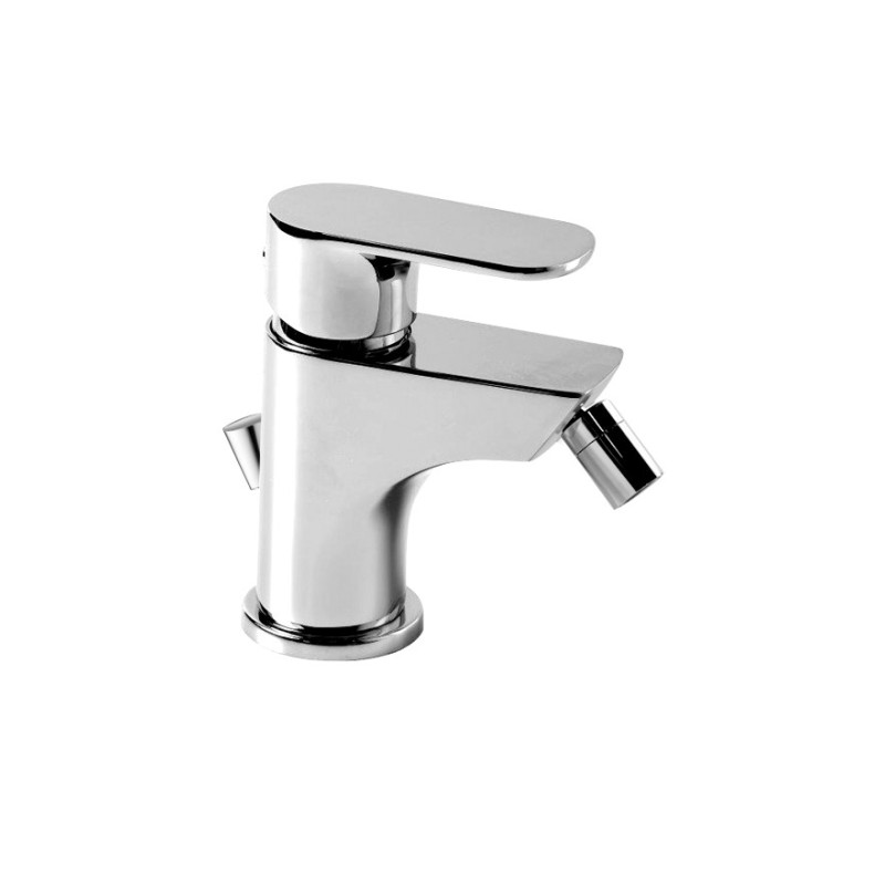 JOLIE Set miscelatori per lavabo e bidet con scarico finitura cromo
