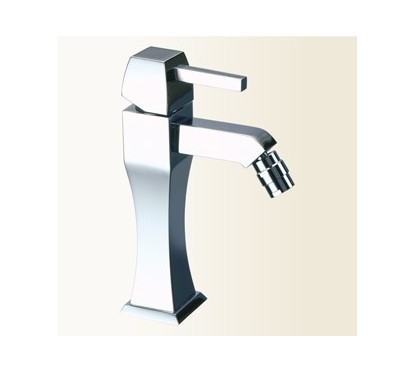 CHARLOTTE miscelatore monocomando bidet finitura nickel spazzolato