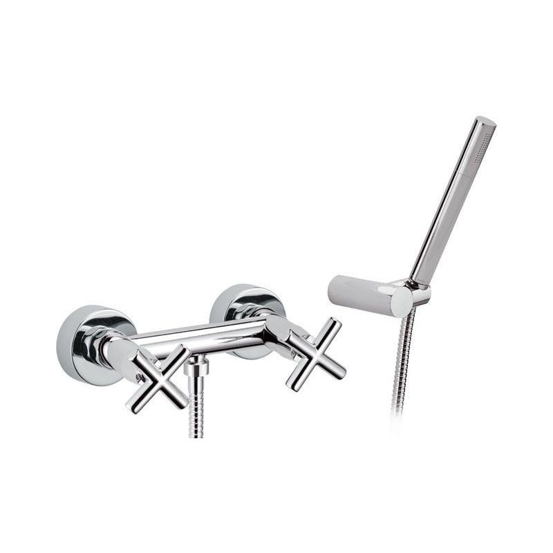 JAX Gruppo doccia esterno con kit doccia finitura cromo