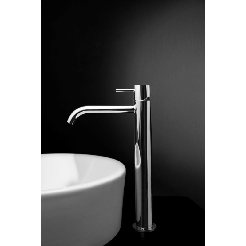 TONDì Monocomando lavabo alto senza scarico finitura cromo