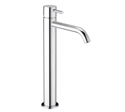 TONDì Monocomando lavabo alto senza scarico finitura cromo