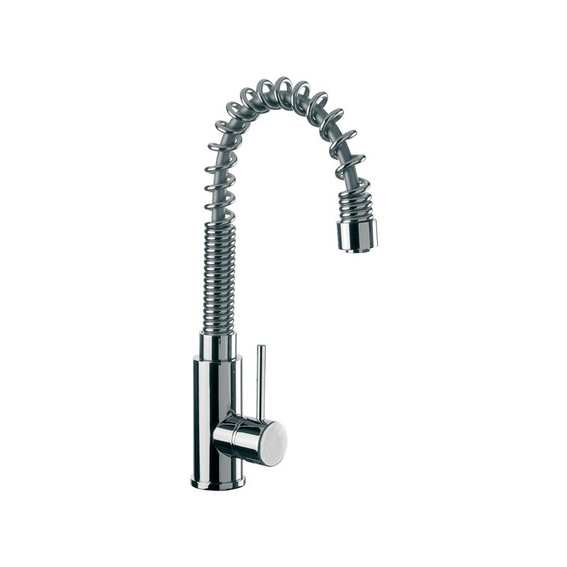 LAVELLI CUCINA miscelatore monocomando cucina a molla finitura cromo