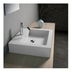 VESNA lavabo da appoggio/sospeso 53 x 48.5 cm