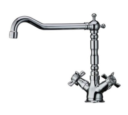 BIJOU monoforo lavello bocca stilizzata finitura bronzo