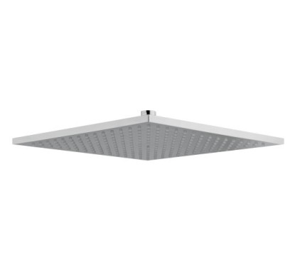 FLAT soffione 300x300 in ABS cromo