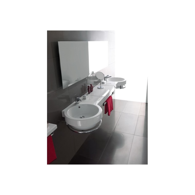 TUTTO-EVO lavabo sospeso 75 dx