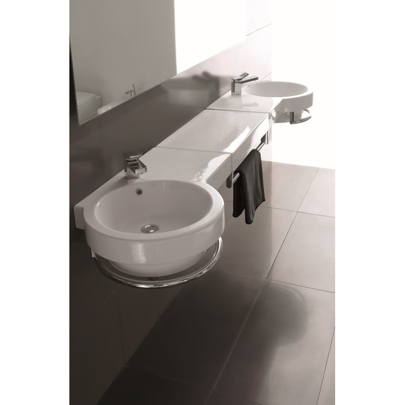 TUTTO-EVO lavabo sospeso 75 sx