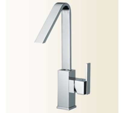 KLIP miscelatore monocomando lavabo con canna alta finitura cromo