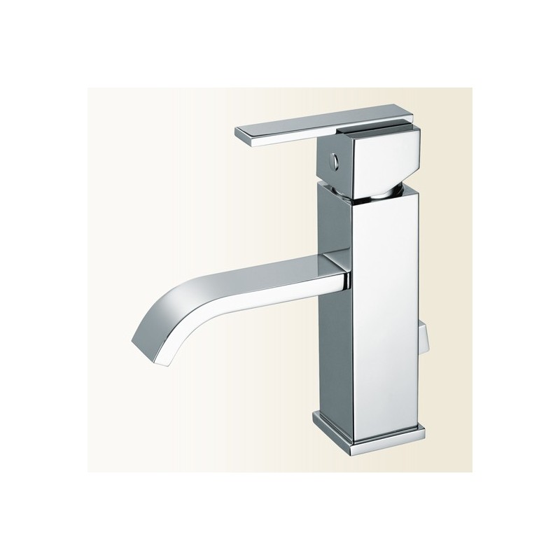 KLIP miscelatore monocomando lavabo con scarico automatico finitura cromo