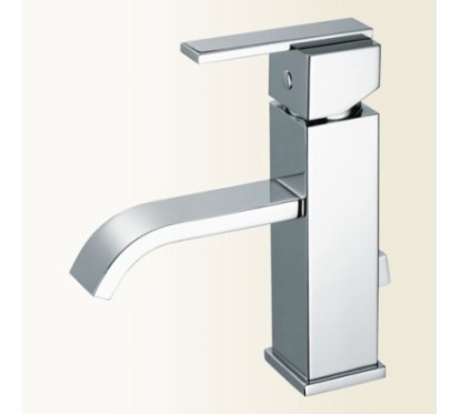 KLIP miscelatore monocomando lavabo con scarico automatico finitura cromo