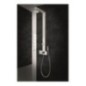 GEMMA PLUS pannello doccia con miscelatore monocomando finitura satinato