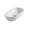 M2 lavabo ciotola cm 70 da appoggio finitura nero mat