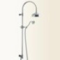 WELLNESS Colonna doccia in ottone retro' con presa ad acqua alta