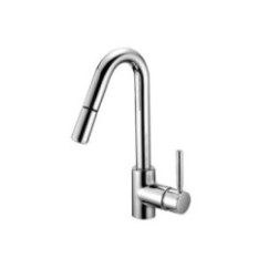 JACKIE miscelatore monocomando per lavabo bocca girevole estraibile finitura cromo