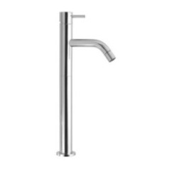 MODA Monocomando lavabo alto con piletta click-clack finitura cromo