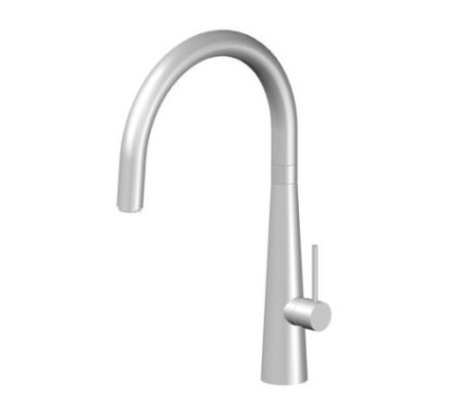 KITCHEN PROGRAM Monocomando lavello con canna alta girevole finitura bronzato