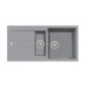ELEGANCE 99.15 Lavello cucina ad una vasca più una vasca piccola  più scolapiatti finitura microultragranit 56 jasmine