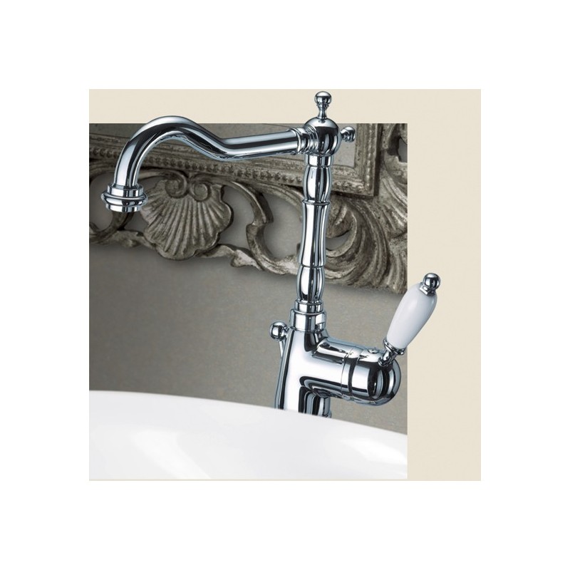 PARENTESI miscelatore monocomando lavabo finitura cromo-oro