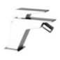 SPEED monocomando bidet con scarico finitura cromo
