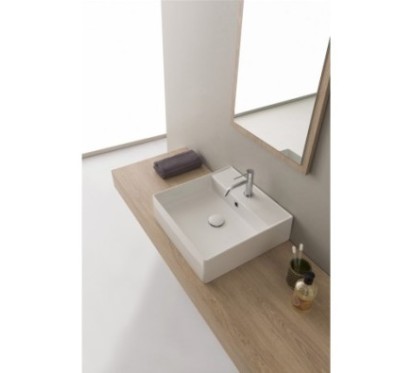 TEOREMA 2.0 46R lavabo da appoggio o sospeso