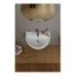 YOUNG lavabo sospeso 60 cm finitura bianco lucido