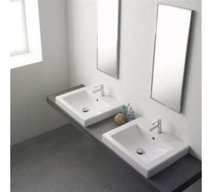 SQUARE 60A lavabo da incasso