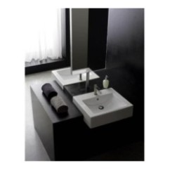 SQUARE 60D lavabo da semincasso