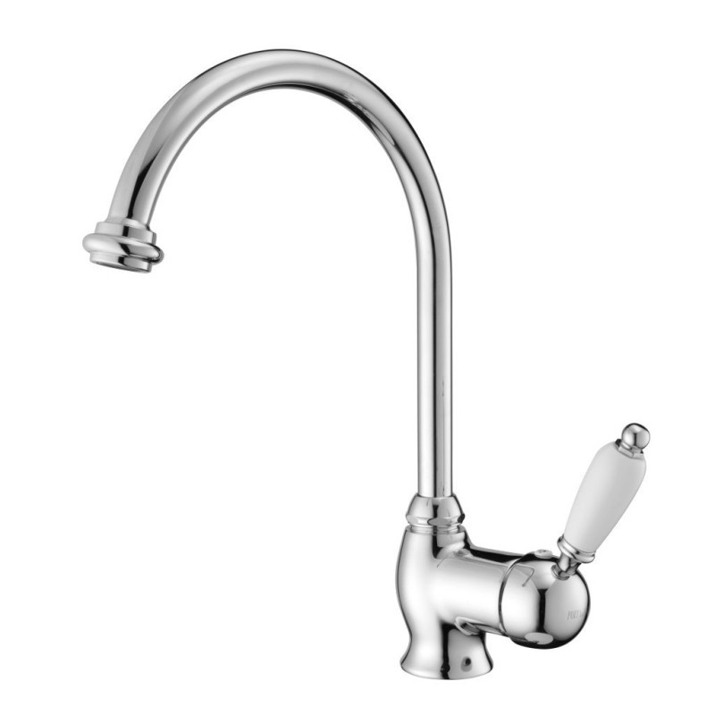 NEW OLD Monocomando lavello con canna girevole finitura bronzato