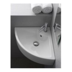 SQUARE E lavabo da appoggio o sospeso