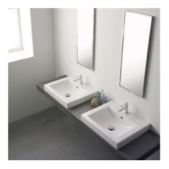 SQUARE 50A lavabo da incasso