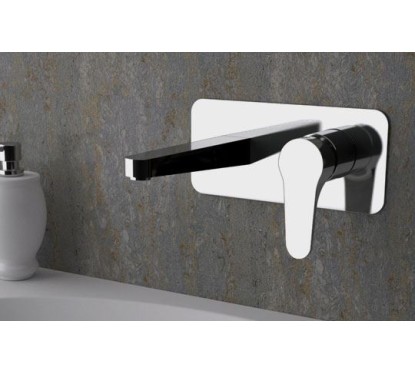 OMEGA miscelatore monocomando da incasso finitura cromo